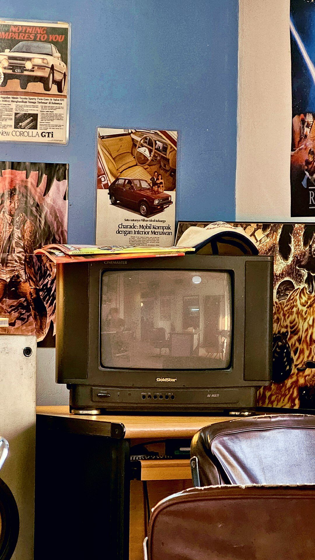 vintage television broadcast
